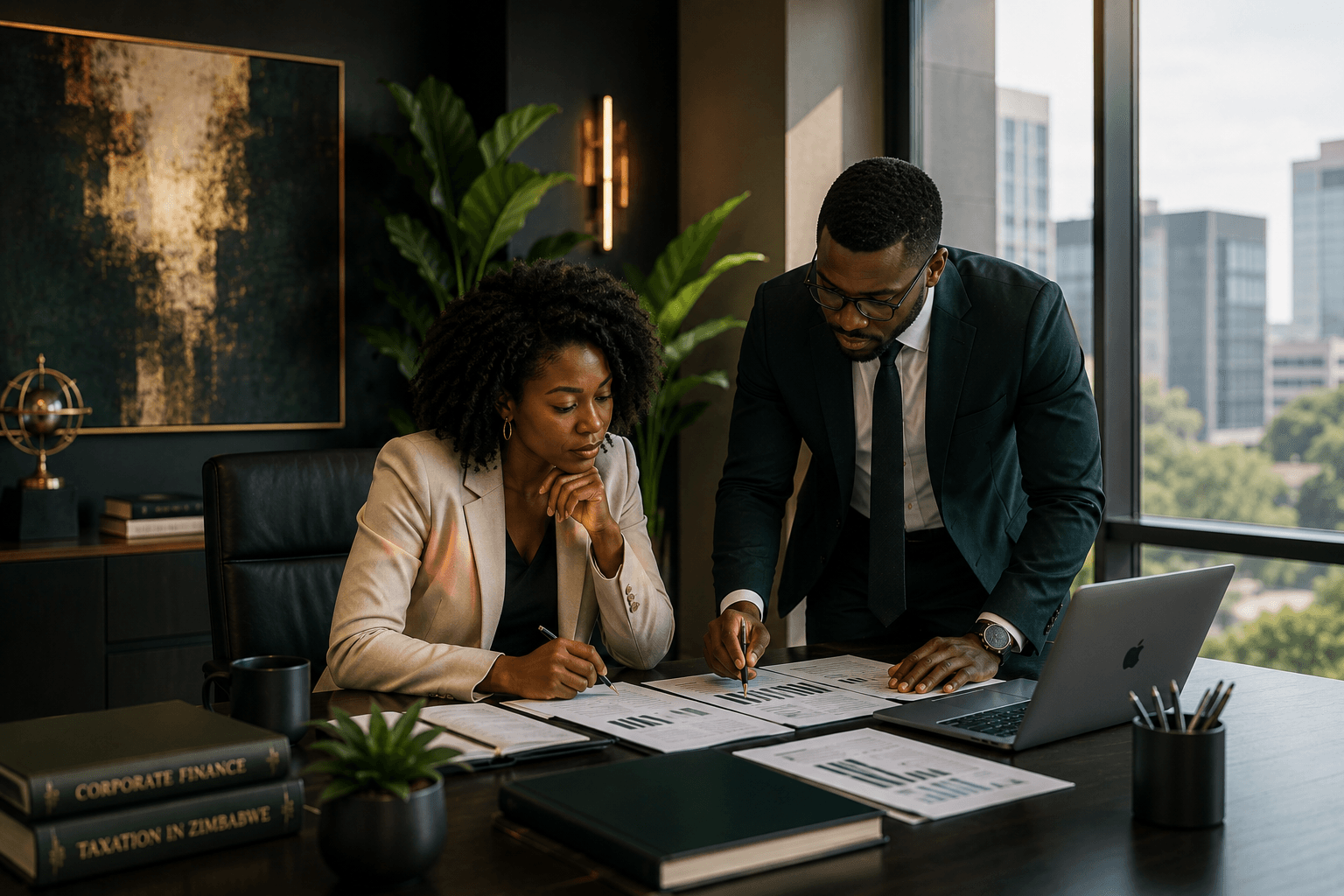 African business consultation
